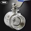 Two-Piece Stainless Steel Threaded Ball Valve Q11F-16P 1000WOG