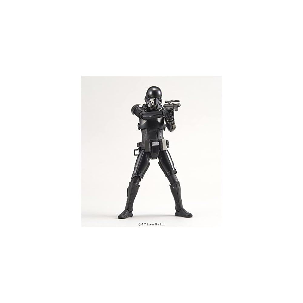 Bandai Spirits Звездные Войны Штурмовик Смерти Масштаб 1/12 Пластиковая Модель с Цветовой Кодировкой Черный
