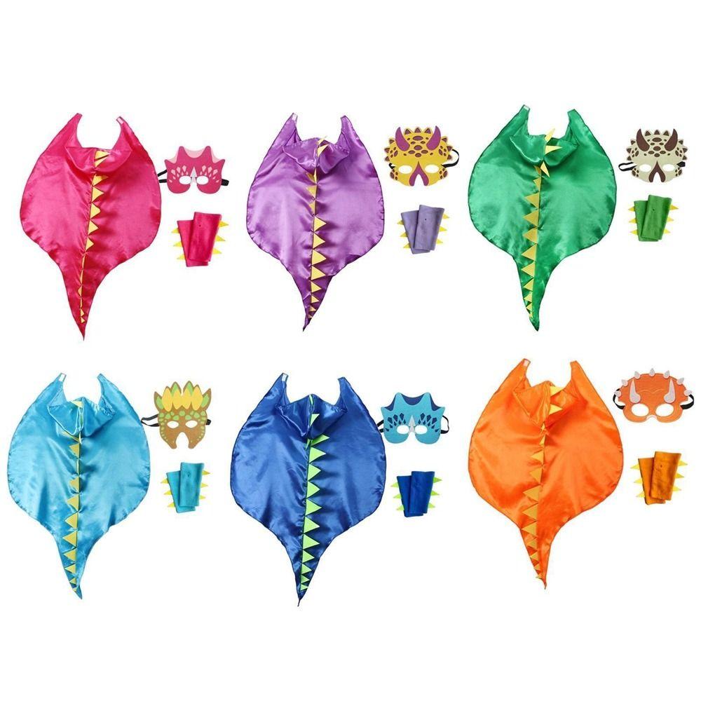 Костюм динозавра для животных, накидка для косплея, реквизит для косплея, новый костюм динозавра для девочек и мальчиков