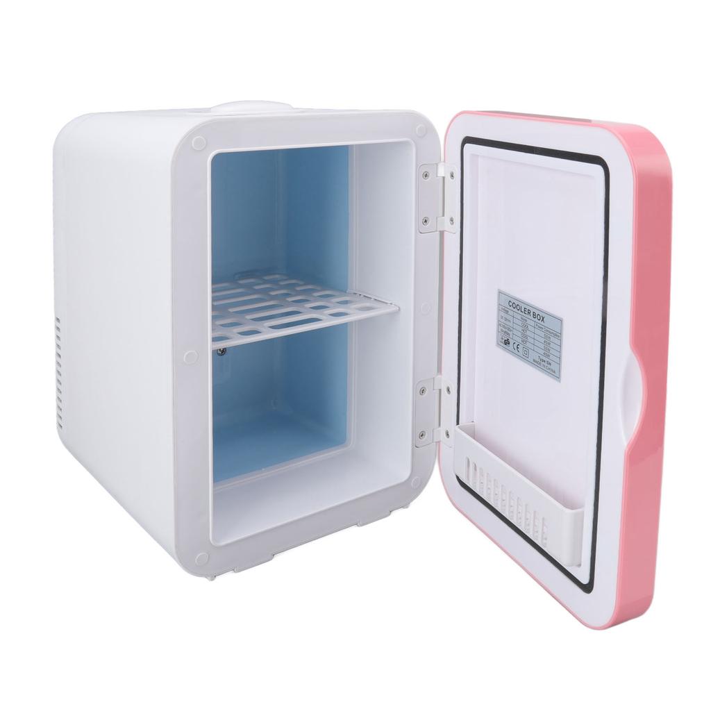 8L Mini Refrigerator Portable Dual Purpose Cooler Warmer Small Fridge for Home Car Food Makeup