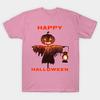 T Shirt Women Happy Halloween Scare Crow Harajuku Print Kawaii Tshirt Summer Short Sleeve Female T-Shirt Top Tee