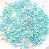 Жемчужные россыпи скрапбукинг декор смешанный размер подарки круглые бусины DIY ремесло 500 шт швейные принадлежности ручной работы без отверстия ABS Approg/lot бусины
