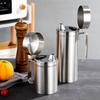 Stainless Steel Leak-Proof Oil Filter Strainer Soy Vinegar Pot Kitchen Seasoning Bottle Container Oilers Storage Cooking Tools