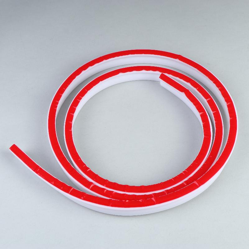 1Pcs 1/2M Bathroom Shower Water Stopper Dam Barrier Seal Strip PVC Self-adhesive Practical Accessories