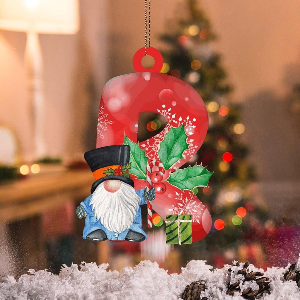 Рождественское украшение Подвеска Рождественская елка Бирка Тематическая вечеринка Поделки Орнамент