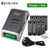 PALO 1.2V NI-MH Aa AA Rechargeable Batteries AA AAA Aa Aaa Battery Charger for 1.2V AA AAA Battery