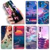 Art Pixel Aesthetic Phone Case For Xiaomi POCO F2 F3 M2 M3 M4 X3 X4 Pro NFC F4 GT 5G F1 X2 C3 C31 C40 M5S Soft TPU Black Cover