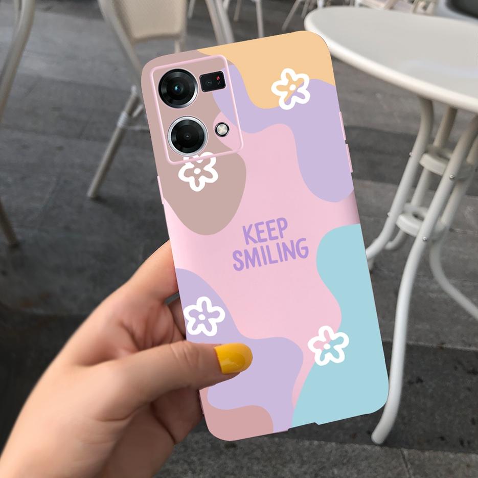 Чехол для Oppo Reno7 4G CPH2363 Oppo F21 Pro 2022 Красивый Чехол с Рисунком Мягкий ТПУ Чехол для Телефона Для Oppo Reno 7 F21 Pro Задняя Крышка