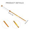 Beads Crochet Hook 3mm Crochet Needle Handmade Crochet Needle Practical Metal Knitting Needle for Craft Project