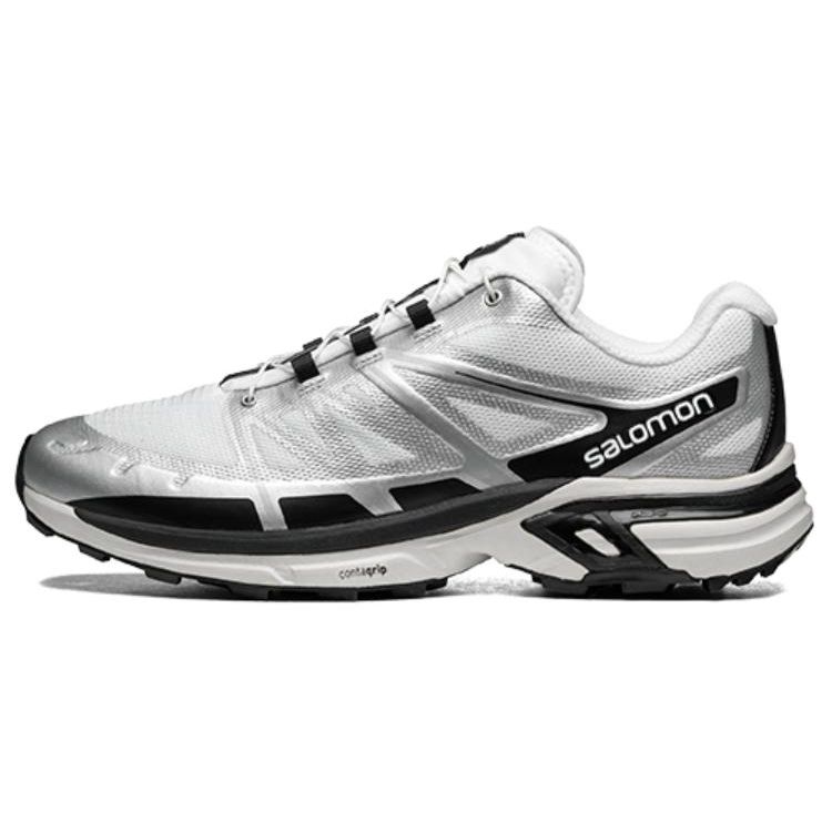 SALOMON Xt-Wings 2 Versatile Durable Breathable Low-Top Outdoor Functional Shoes Unisex Shoes White Black 471356