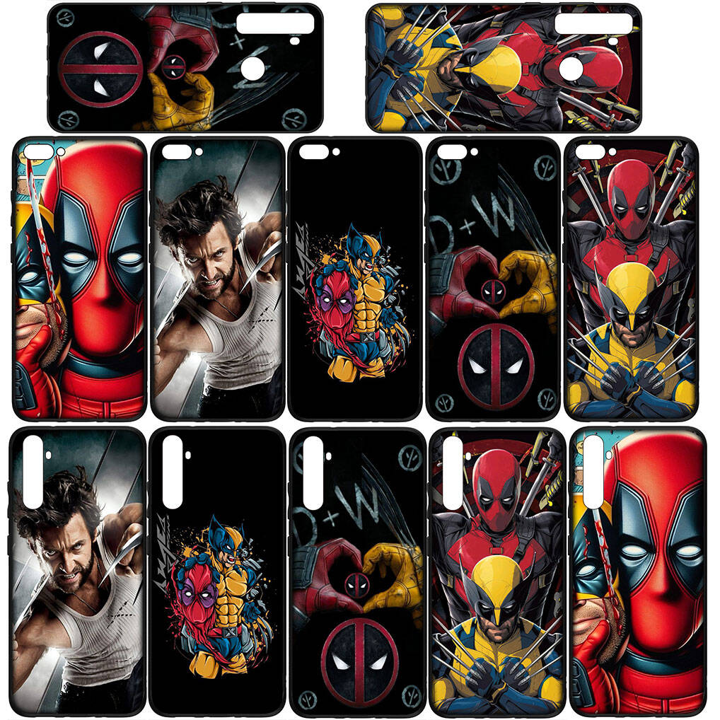 Для iPhone 17 16 15 Xiaomi Poco F7 F8 X7 X6 C85 C75 M8 Redmi Note 14 13 12 11 Pro Max 14C 13C 15C A3 A4 Чехол для телефона Обои Дэдпул Марвел Росомаха