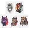 Животный узор Временная татуировка наклейка Мужчины Водонепроницаемая татуировка наклейка Аксессуар