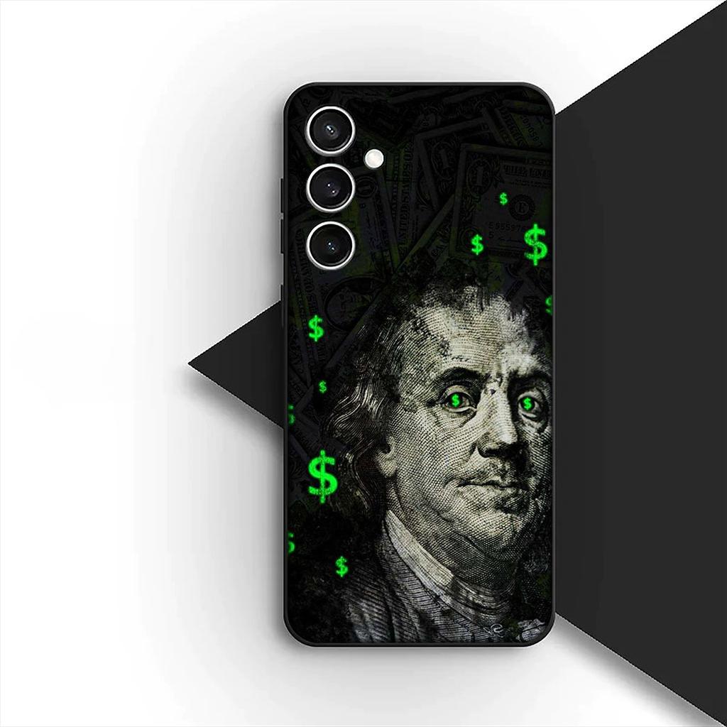 Casing for Motorola Moto G55 G45 G75 G85 G35 Edge 50 30 Fusion 40 NEO Ultra Pro Phone Cover Soft Case Money 100 D-Dollars 1
