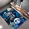 Song of the Sea Art Carpet suitable as a non-slip mat for the living room or bedroom sofa