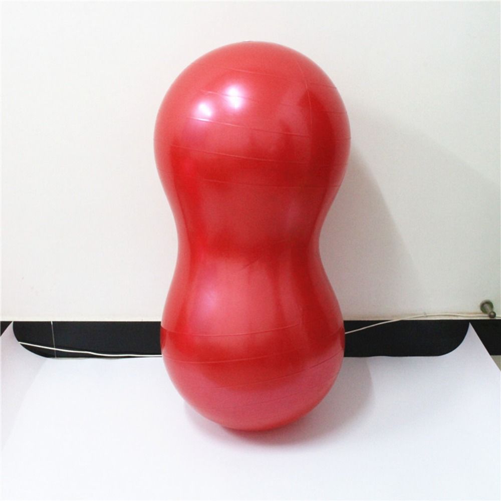 Thickened Peanut Pattern Fitness Ball Non Slip Inflatable Pilates Yoga Ball Pilates