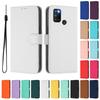 Realme7i Case For Realme 7i Wallet Leather Flip Cases Realme7i Protective Card Slot Book Cover Solid Color Litchi Pattern Fundas