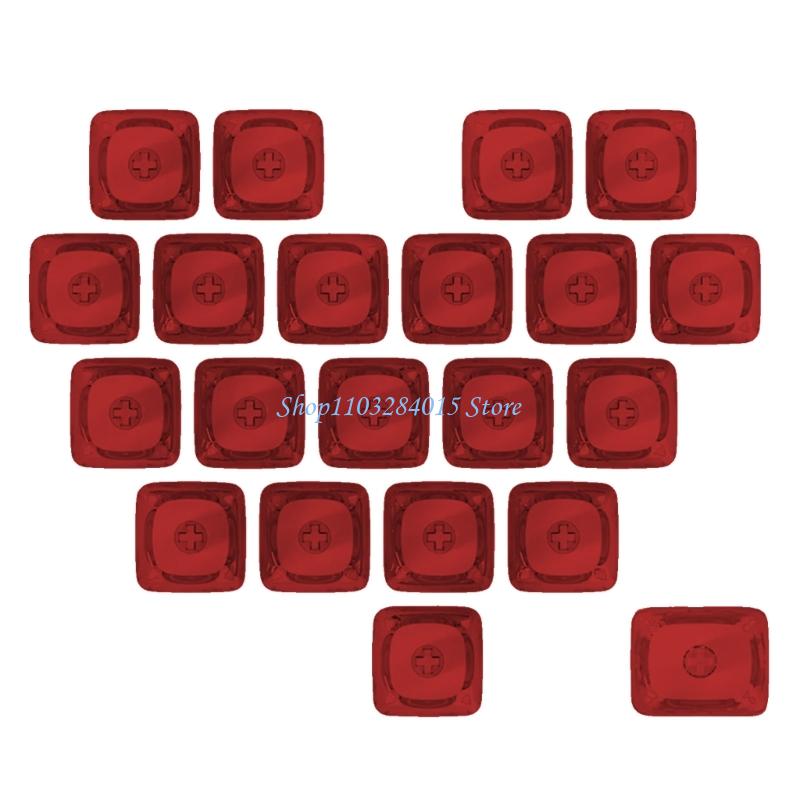 R6FF Heart MOA Profile 1U 1.25U No Engraveds Blank Keycap for Mechanical Keyboards