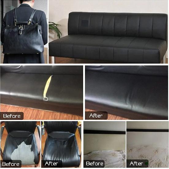 Самоклеящаяся мебельная накладка Аптечная заплатка Кожаная заплатка DIY Черная самоклеящаяся кожаная ремонтная лента для дивана 50x137см