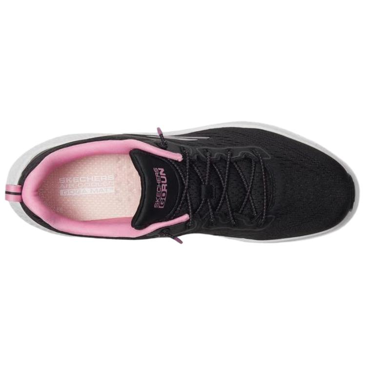 Skechers Go Run Consistent 2.0 Удобные Универсальные Прочные Легкие Нескользящие Низкие Кроссовки для Бега Женские Черный 128638-BKPK