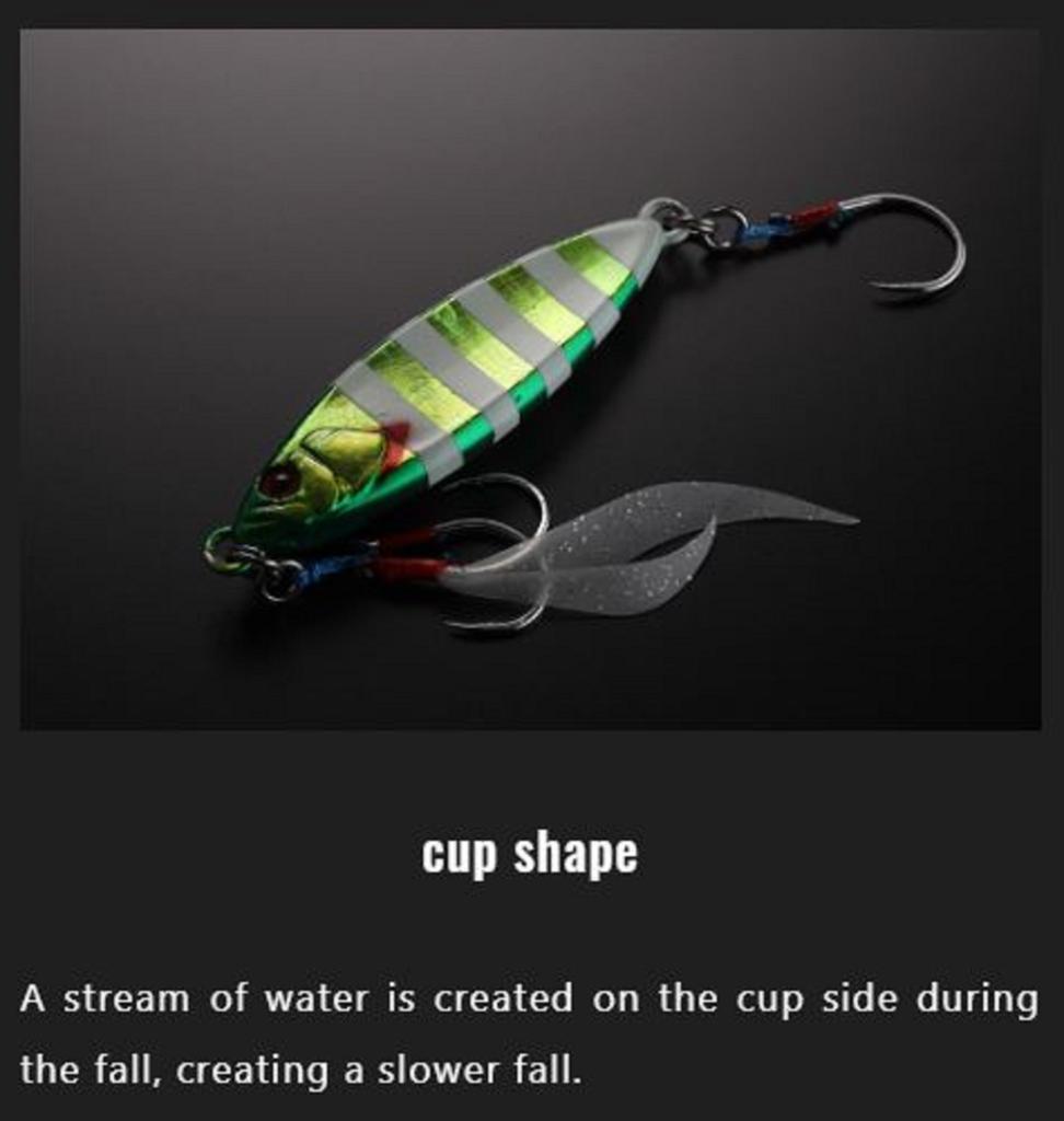 Jackall Metal Jig Flag Trap Leaf 80 Grams Meimetsu Red Shadow (2764)