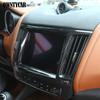 ABS Carbon Fiber For Maserati Levante 2016-2025 Car Glass Lifting Navigation Decoration Steering Wheel Button Frame Cover Trim