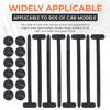 Universal Nylon Cable Tie Buckle Auto Fastener Screw Replacement Clip Car Fender Trunk Engine Guard Panel Wire Management Secure