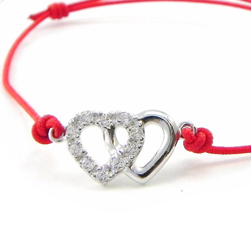 Les Trésors De Lily [I9110] - Красный серебряный браслет «Любовь»