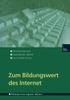 The Zum Bildungswert Des Internet : 1 Book