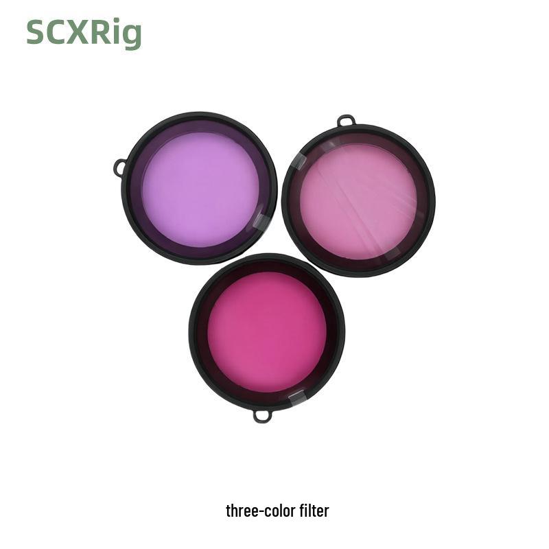 Водонепроницаемый бокс для дайвинга для спортивной камеры DJI Osmo Action 3/4/5 Pro.