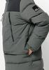 Куртка Jack Wolfskin Dellbrueck Long Jacket шиферно-зеленого цвета