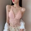 Women's Bra Tube Tops Fashion Hollow Out Top Sexy Lace Bra Girl Outer Tank Up Women's Underwear Female Crop Top Sexy Lingerie