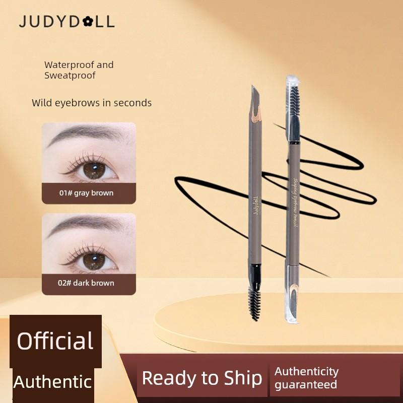 Judydoll Orange Brow Pencil Soft Focus Matte Shaping Triangle Brow Pencil Dark Brown Natural Internet Celebrity Ultra-Fine Brow Pencil