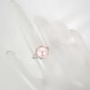 [Used] Pt900 Akoya Pearl/Diamond Ring / Size 11 / j12-7