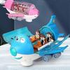 Children Stunt Electric Airliner Toy With Light Effects Rotating Super Trick Gift For Kids Children 26-27s
