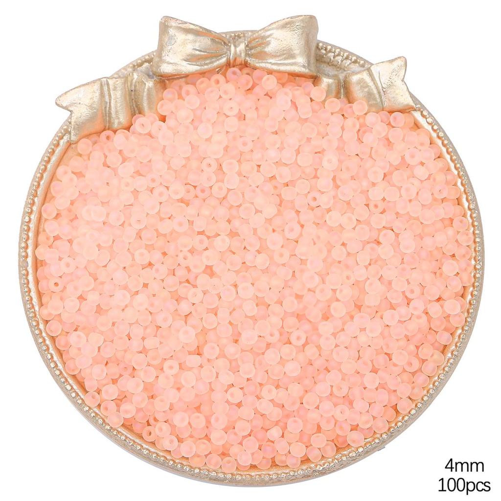 Высококачественные матовые стеклянные бусины-бисер разных цветов для изготовления украшений своими руками