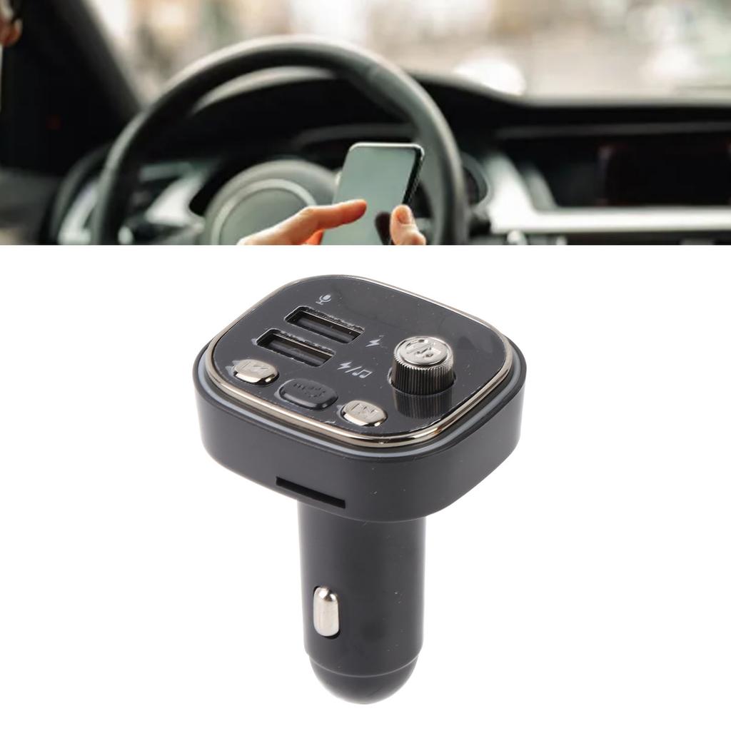 Car MP3 Player Fast Charging Hands   Calling   FM Transmitter Wireless Radio Adapter