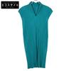 PLEATS PLEASE PP73-JH166 17AW Зеленое платье без рукавов платье 3 зеленый б/у