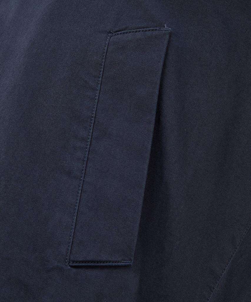 Man On The Boon Raglan Sleeve Washed Cotton Jacket_Navy 4715109003