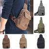 Men's BackpackUnisex Canvas Waist Packs Men Travel Chest-Bag Casual Cross Body Bags Outdoor Canvas Satchel Shoulder Bag