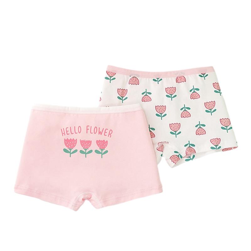 Girls' Underpants Cotton Panties Kids Cartoon Printed Underwear