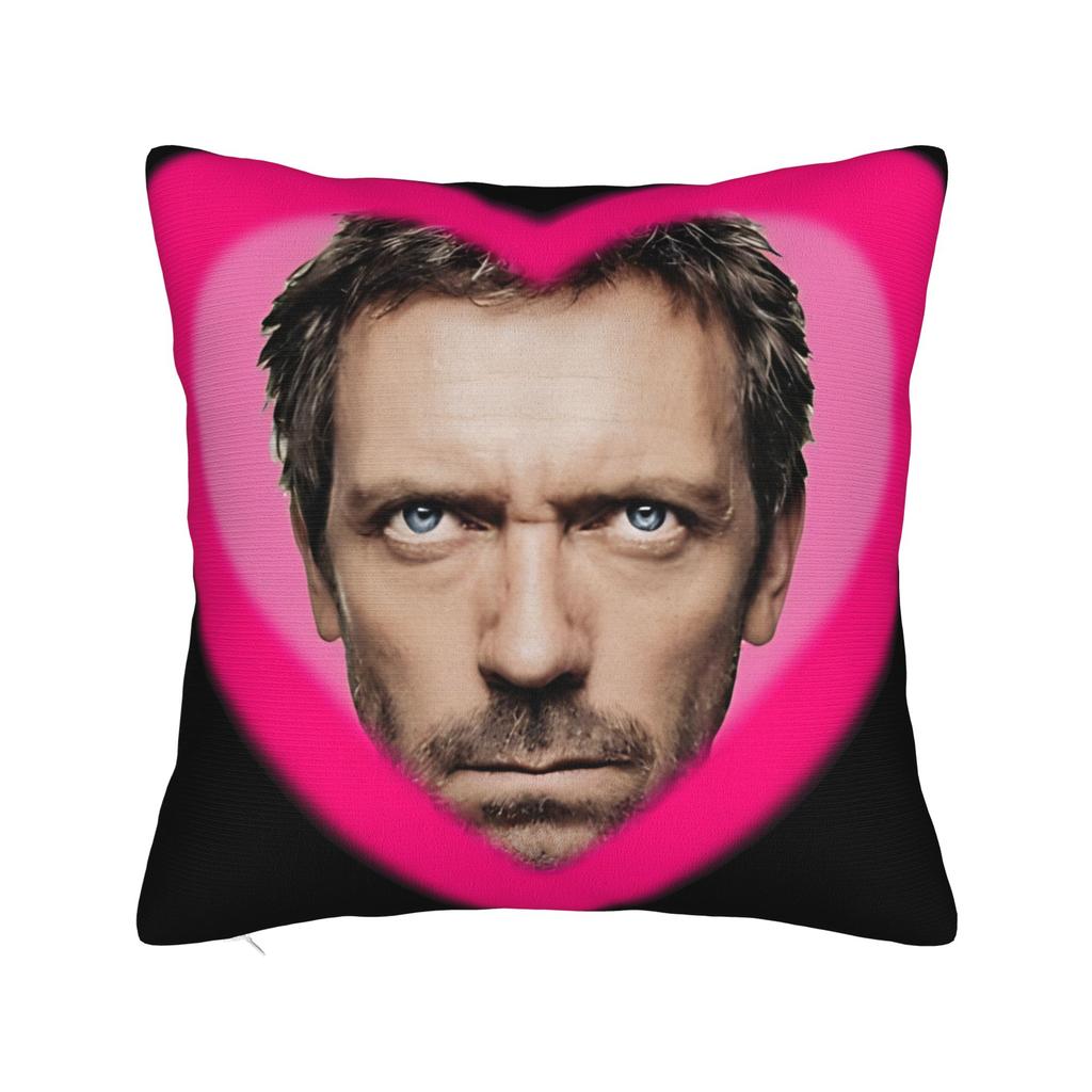 Doctor House Pillow Case Design Pillow Cover Funny Cushion Cover For Wedding Party Home Decor