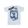 Mens Justice League Movie Indigo Logo T-Shirt