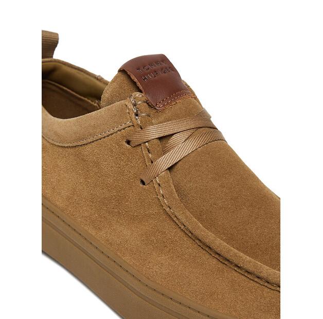 Полуботинки Tommy Hilfiger Modern Suede Moc Toe Shoe FM0FM05501 светло-коричневый