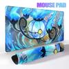 Mouse Pads Extended Rubber PC Computer Gaming Accessories P-pokemon Chandelure Desk Mats Locking Edge Gamer Anti-slip HD Carpets