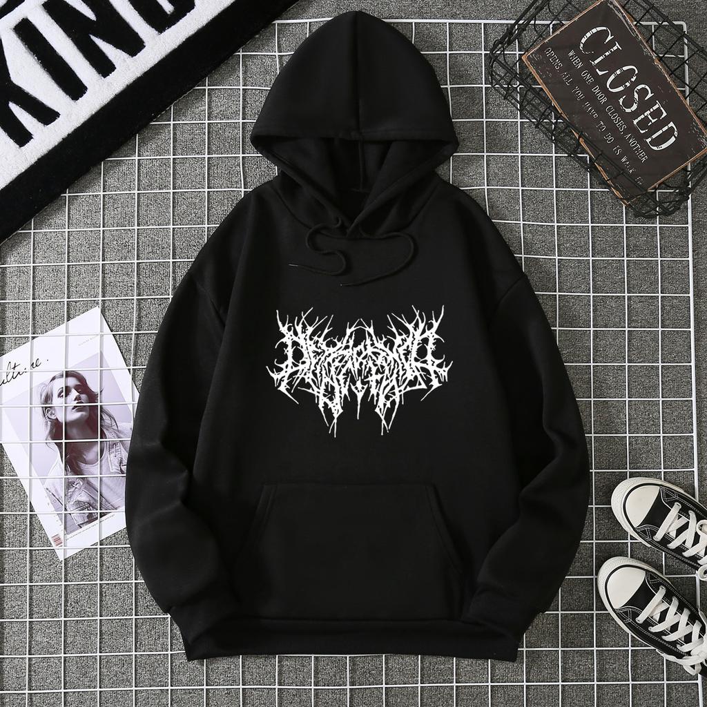 Mingxin Clothing Флисовый Свитшот с Капюшоном Женский Европейский и Американский Стиль Американский Осенне-Зимний Принт Свободный 2026 Студенческая Куртка