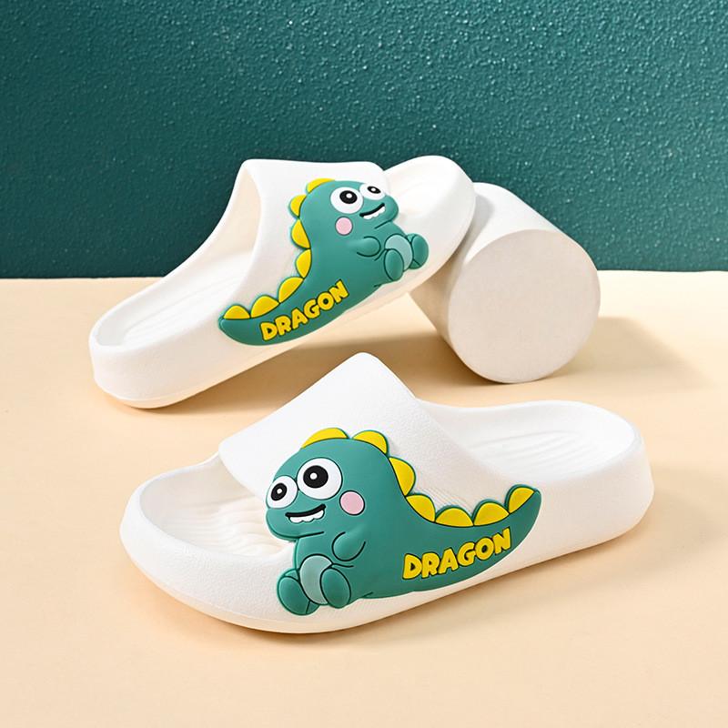 Летние Милые Удобные Детские Тапочки Для Мальчиков И Девочек С Нескользящей Мягкой Подошвой из ЭВА