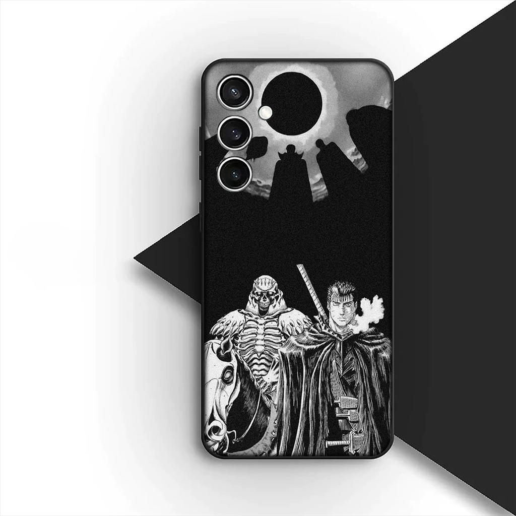 Мультяшный чехол из силикона с изображением Гатса из Берсерка для Apple iPhone 16 14 15 Plus 11 Pro Max 16E ProMax + 15Plus 16+ 14+ Чехол для телефона