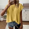 Женский повседневный вязаный топ свободного кроя, расслабленный, универсальный, выгодно подчеркивающий фигуру, свитер для повседневной носки