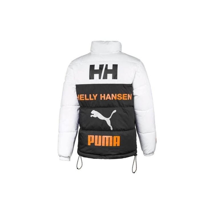 Puma X Helly Hansen Collaboration стойка воротник двусторонняя теплая хлопковая куртка унисекс верхняя одежда многоцветная 597081-01