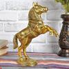 Horse Oxidized Metal Gold Polish One Pcs Set for Your Home, Office Table Decorative Gift Article Pack of 1